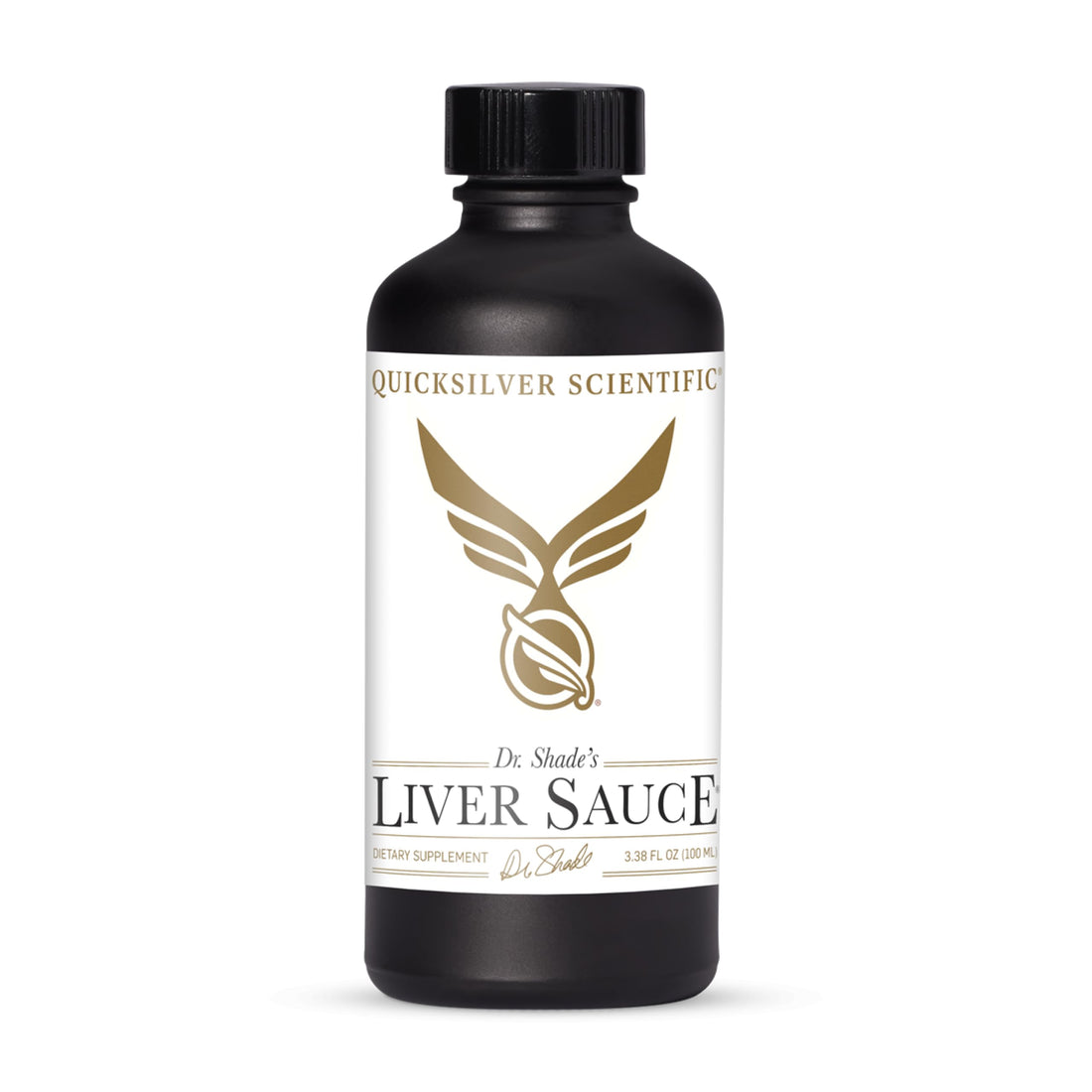 Quicksilver Scientific Liver Sauce - Liposomal Liver Detox with DIM, Quercetin, Lipoic Acid, Milk Thistle and Dandelion Root Supplement - Supports Bile & Toxin Momentum (100 ml / 3.38 oz) Quicksilver Scientific uk supplements