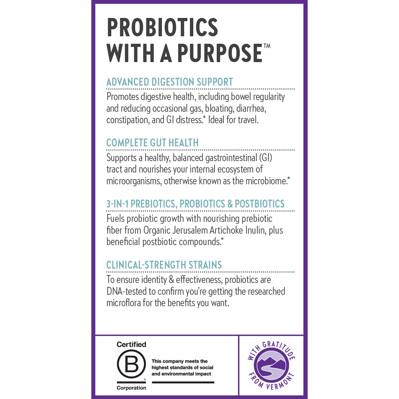 New Chapter All-Flora Probiotic for Advanced Digestion & Complete Gut Health with Prebiotics + Postbiotics, Clinical-Strength Strains, 100% Vegetarian, Non-GMO, Shelf Stable - 60 ct (2 Month Supply) New Chapter uk supplements