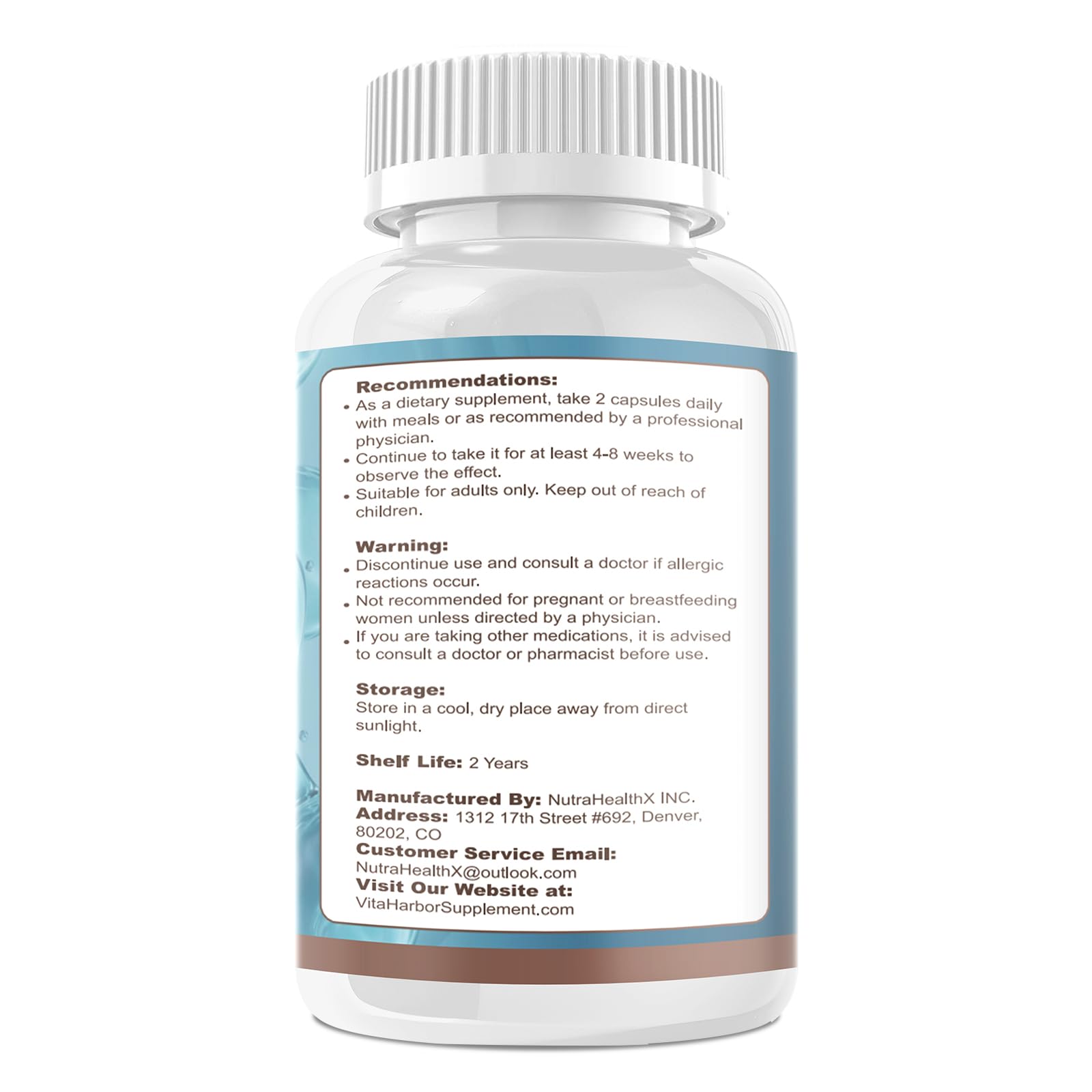 VitaHarbor Cortisol Supplement for Women and Men, 4-in-1 Cortisol Reducer with Magnesium Glycinate, Ashwagandha, Phosphatidylserine, L-Theanine, for Relaxation & Calm Support, 90 Veg Caps VitaHarbor uk supplements