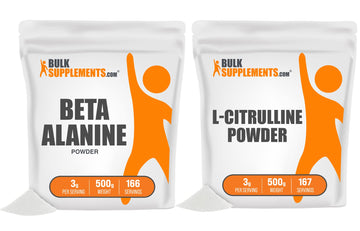 BULKSUPPLEMENTS.COM Beta Alanine 500g & L-Citrulline 500g Bundle BULKSUPPLEMENTS.COM uk supplements