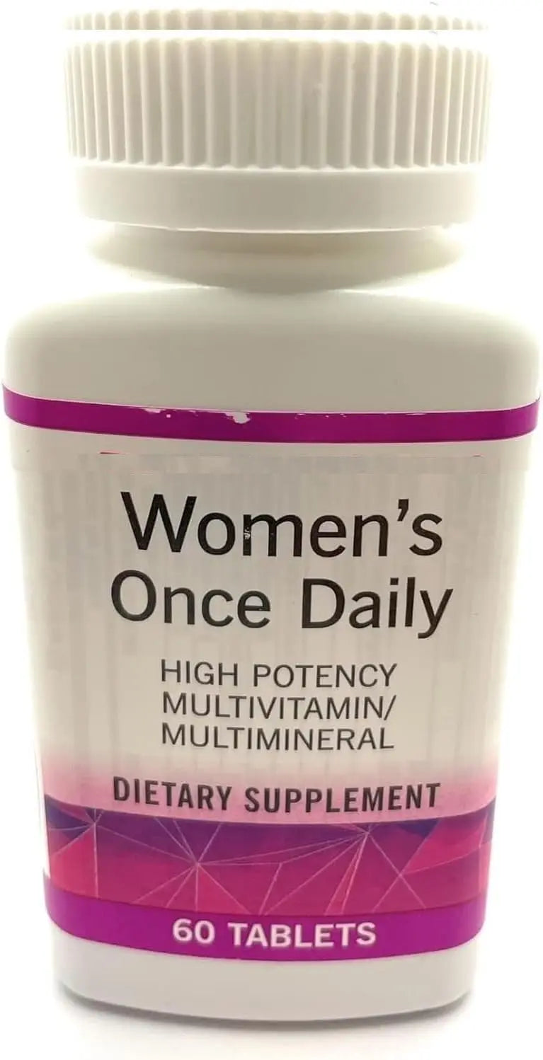 Womens Once Gluten Free Daily High Potency Multivitamin & Multimineral Supplement 60 Tablets - (Pack of 1) Aus Healthcare uk supplements