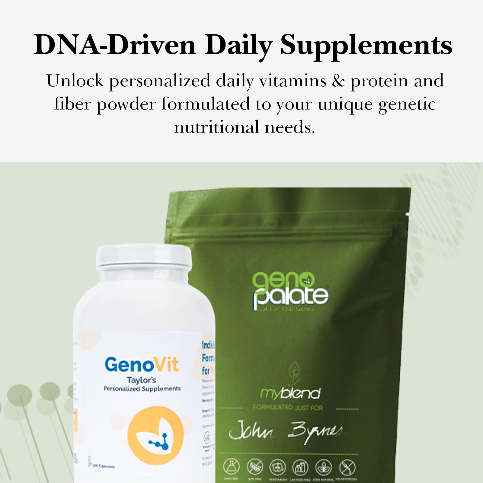 GenoPalate Nutrition DNA Test Kit | 100+ Optimal Foods & Tailored Diet | Genetic Health Report & Personalized Wellness | Macro & Micronutrient Recommendations | Stress & Eating Insights GenoPalate uk supplements