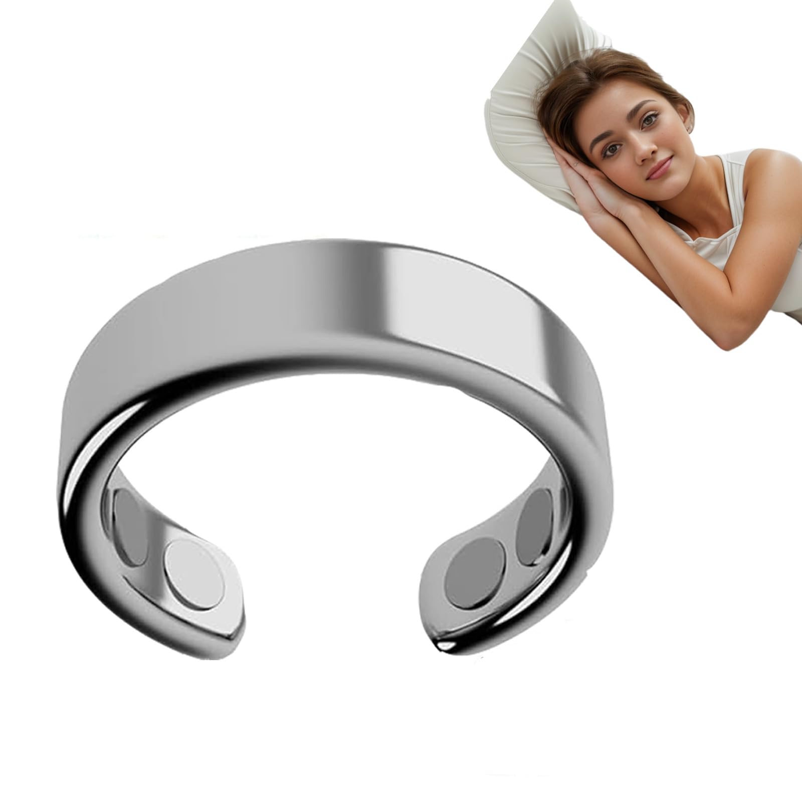 Calmi Ring, Calmi Magnetic Ring, Mens Calmi Ring, Calmi Ring for Women Magnetic (Silver) Generic uk supplements