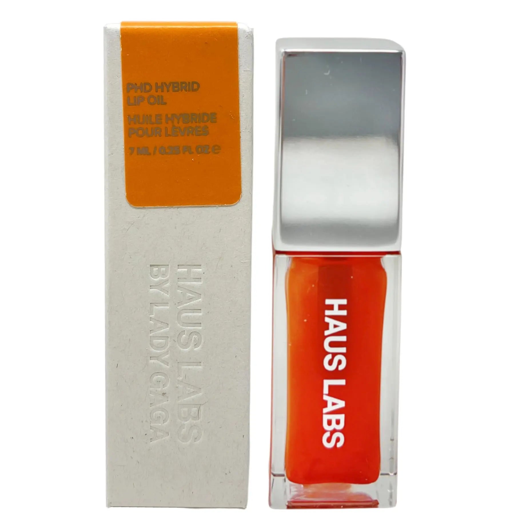 Haus Labs By Lady Gaga PhD Hybrid Hydrating Tinted Lip Oil - Secondary (sheer orange) 7 mL / 0.25 fl oz Haus Laboratories uk supplements