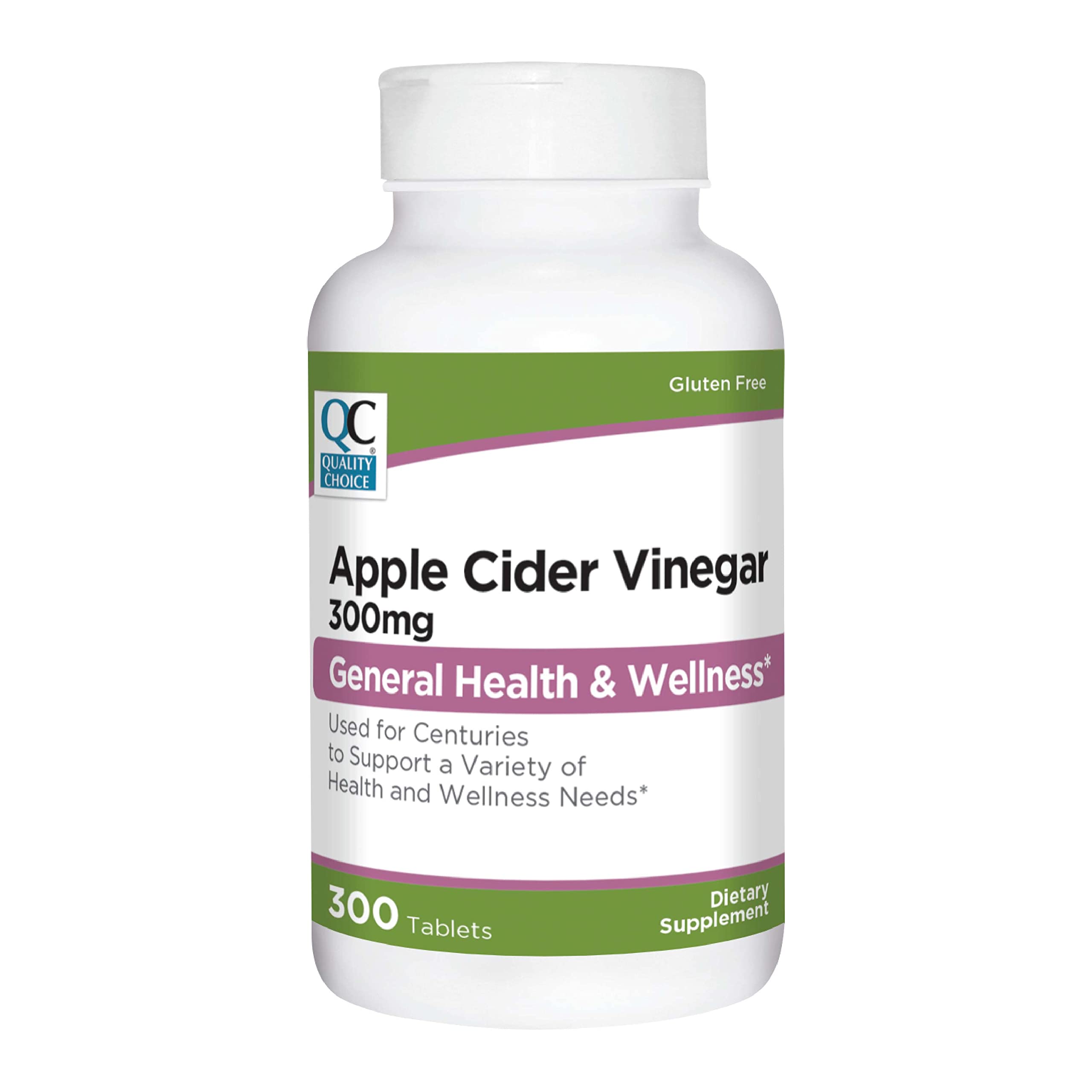 Quality Choice Apple Cider Vinegar 300 mg - General Health and Wellness - Dietary Supp Quality Choice uk supplements