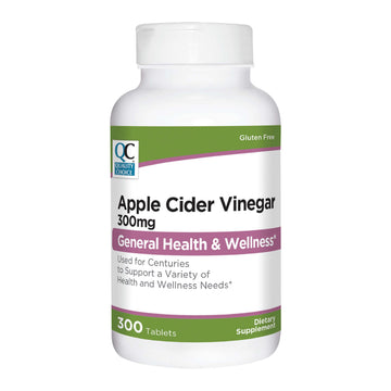 Quality Choice Apple Cider Vinegar 300 mg - General Health and Wellness - Dietary Supp Quality Choice uk supplements