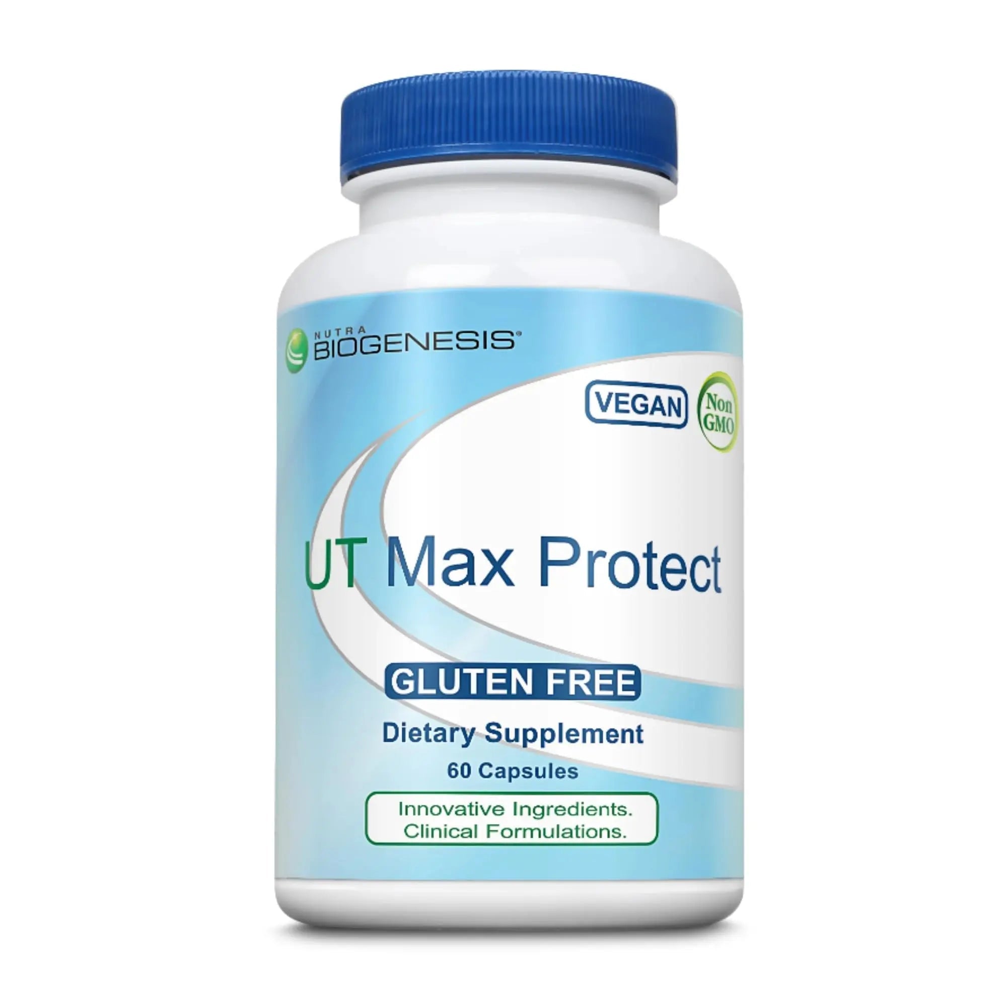 Nutra Biogenesis UT Max Protect - D Mannose Supplements for Women, Cranberry Pills for Urinary Tract Cleanse & Bladder Health, 500mg D-Mannose Per Serving - 60 Veggie Capsules Nutra BioGenesis uk supplements