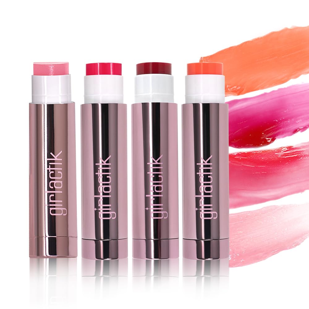 Girlactik Jello Gloss Lip Balm – Hydrating Lip Gloss with Natural Shine, Pink Lemonade Scent, Moisturizing, and Smooth, Perfect for Everyday Lip Care with a Glossy Finish, 0.15 oz (Glossiest) Girlactik uk supplements