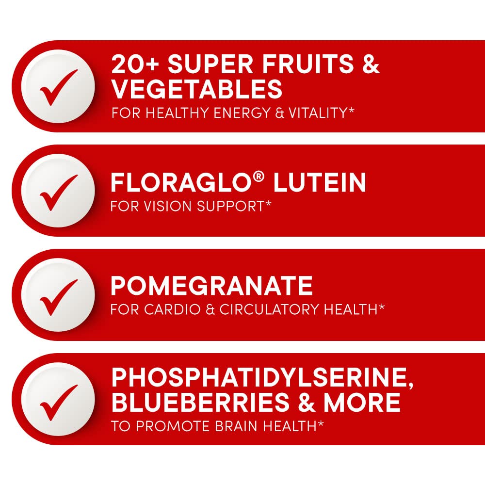 Purity Products Super Reds Powder Phytonutrient Superfood Drink Mix w/FloraGLO Lutein - Phytonutrient Blend containing Polyphenols, Antioxidants & More - 330 Grams - 30 Day Supply Purity Products uk supplements