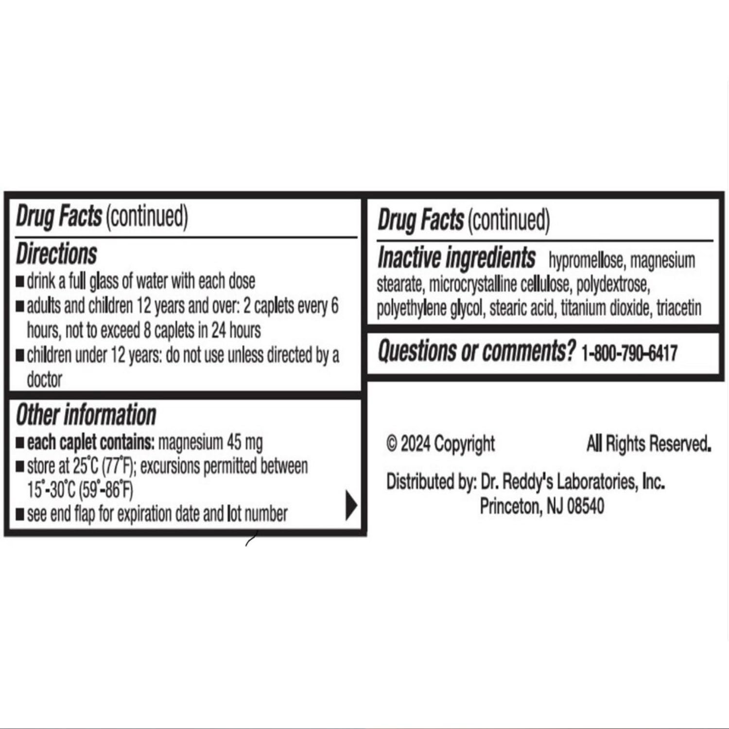 Doans Extra Strength Pain Reliever 24 Count (Pack of 4) Doans uk supplements
