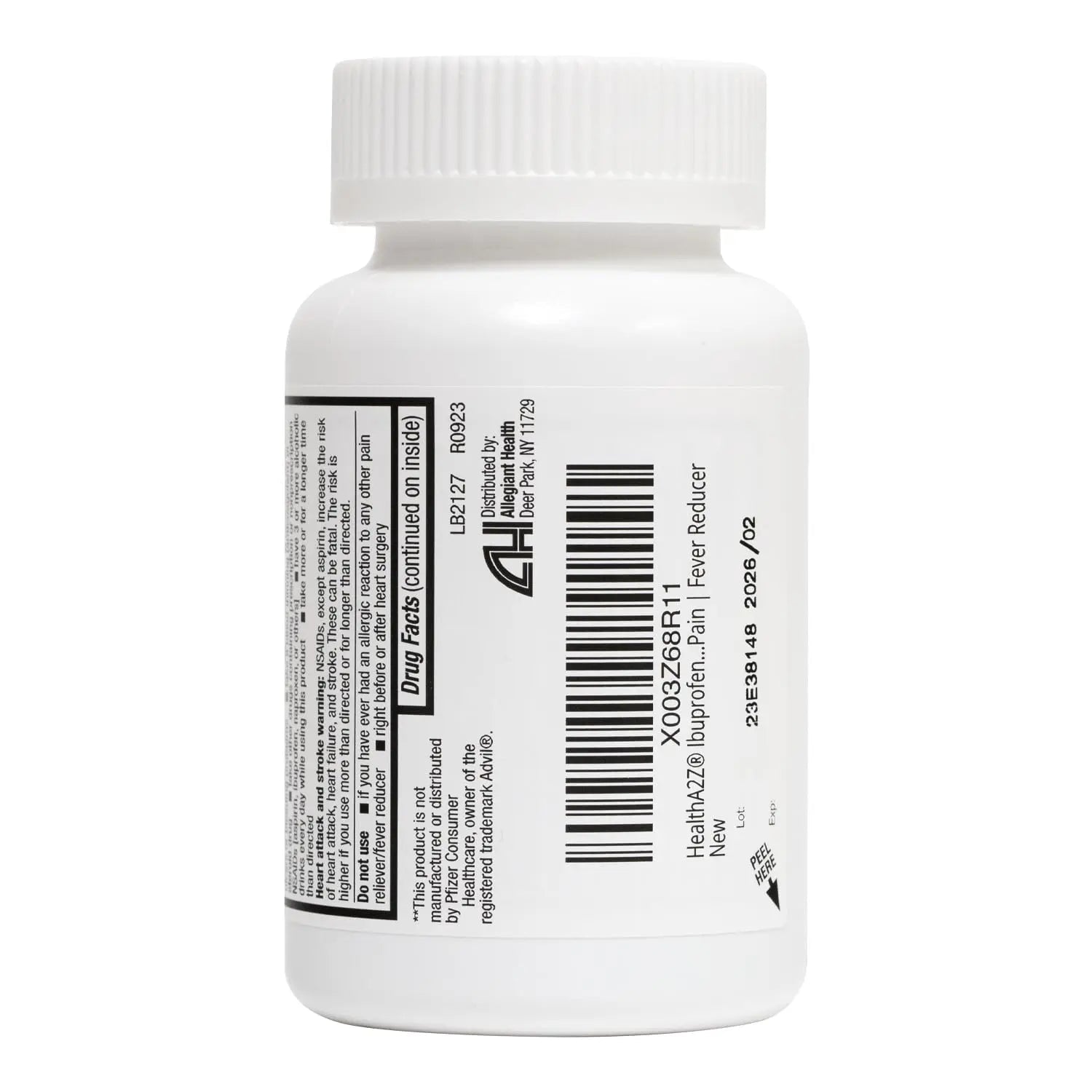 HealthA2Z® Ibuprofen 200mg | Pain Relief | Body Aches | Headache | Arthritis | Cramps | Back Pain | Fever Reducer… (250 Count) (Pack of 2) HealthA2Z uk supplements