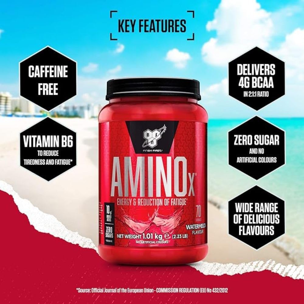 BSN Nutrition Amino X Supplement with Vitamin D, Vitamin B6 and Amino Acids BSN uk supplements