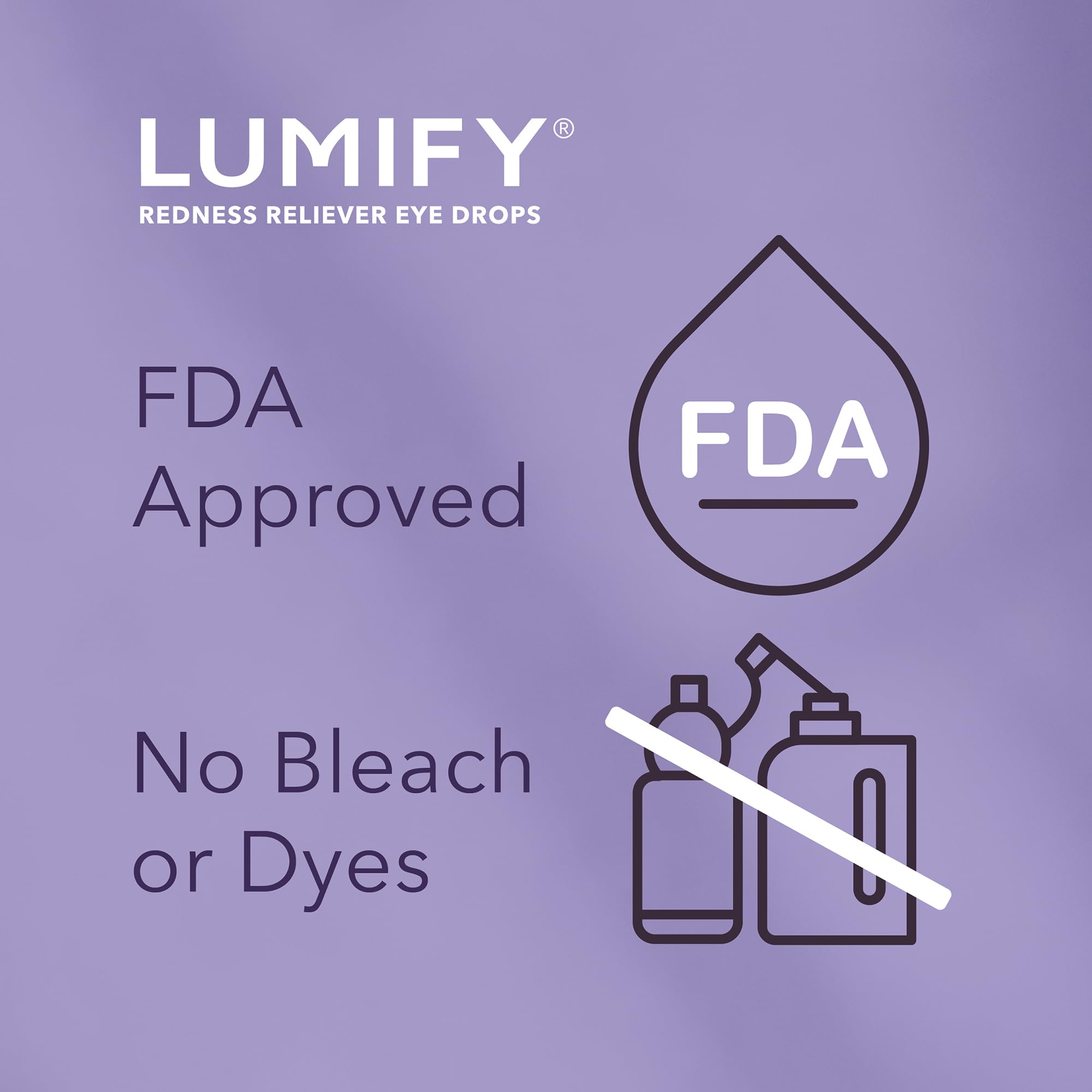 LUMIFY Eye Drops for Red Eyes, Redness Reliever for Brighter Looking Eyes, Works in 1 Minute & Lasts Up to 8 Hours, Eye Drops, 0.17 Fl Oz (5 mL) LUMIFY uk supplements