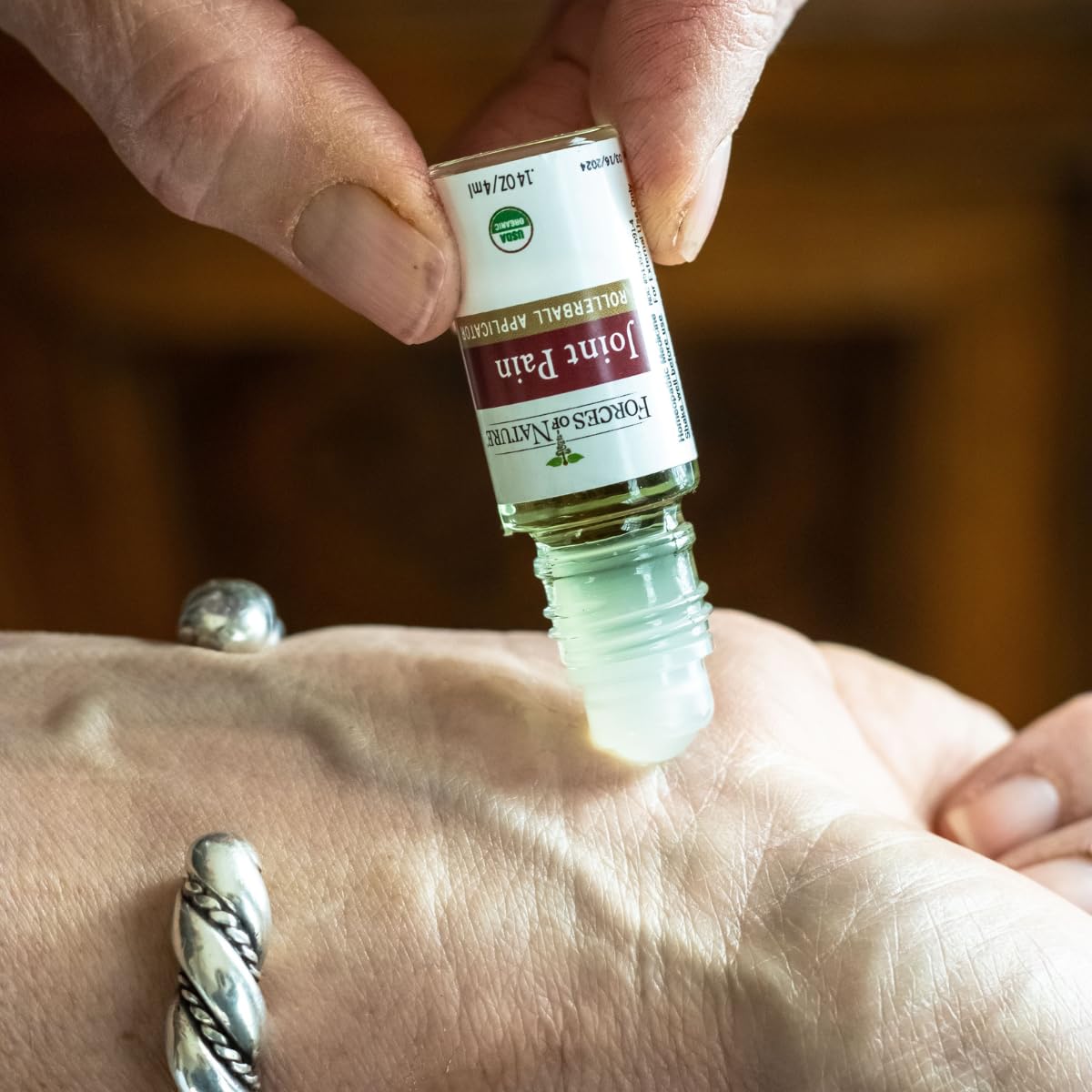 Forces of Nature -Natural, Organic Joint Pain Relief (4ml) Non GMO, No Harmful Chemicals -Alleviate Stiffness, Inflammation from Arthritis, Rheumatoid and Osteoarthritis, Increase Circulation Forces of Nature uk supplements