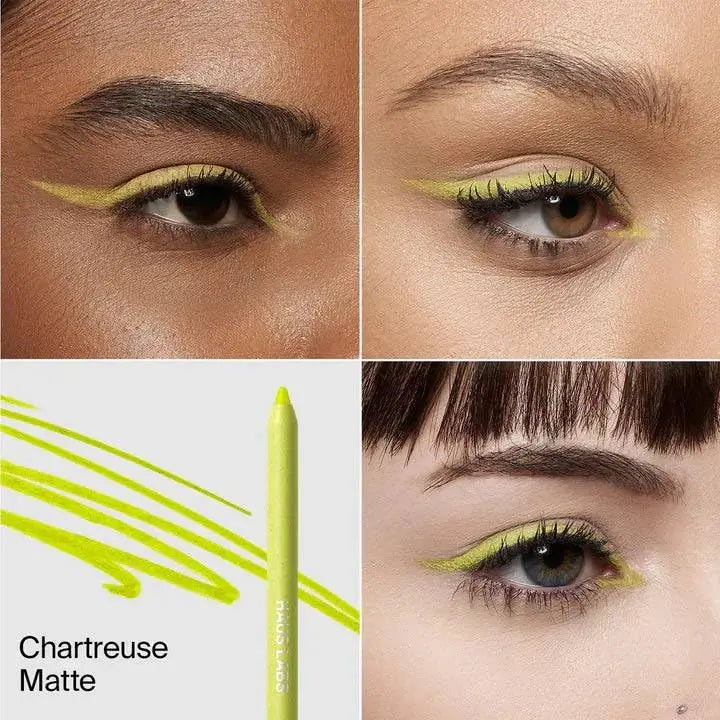 HAUS LABS BY LADY GAGA Optic Intensity Eco Eyeliner - Chartreuse Matte + Complimentary Sheet Face Masque HAUS LABS BY LADY GAGA uk supplements
