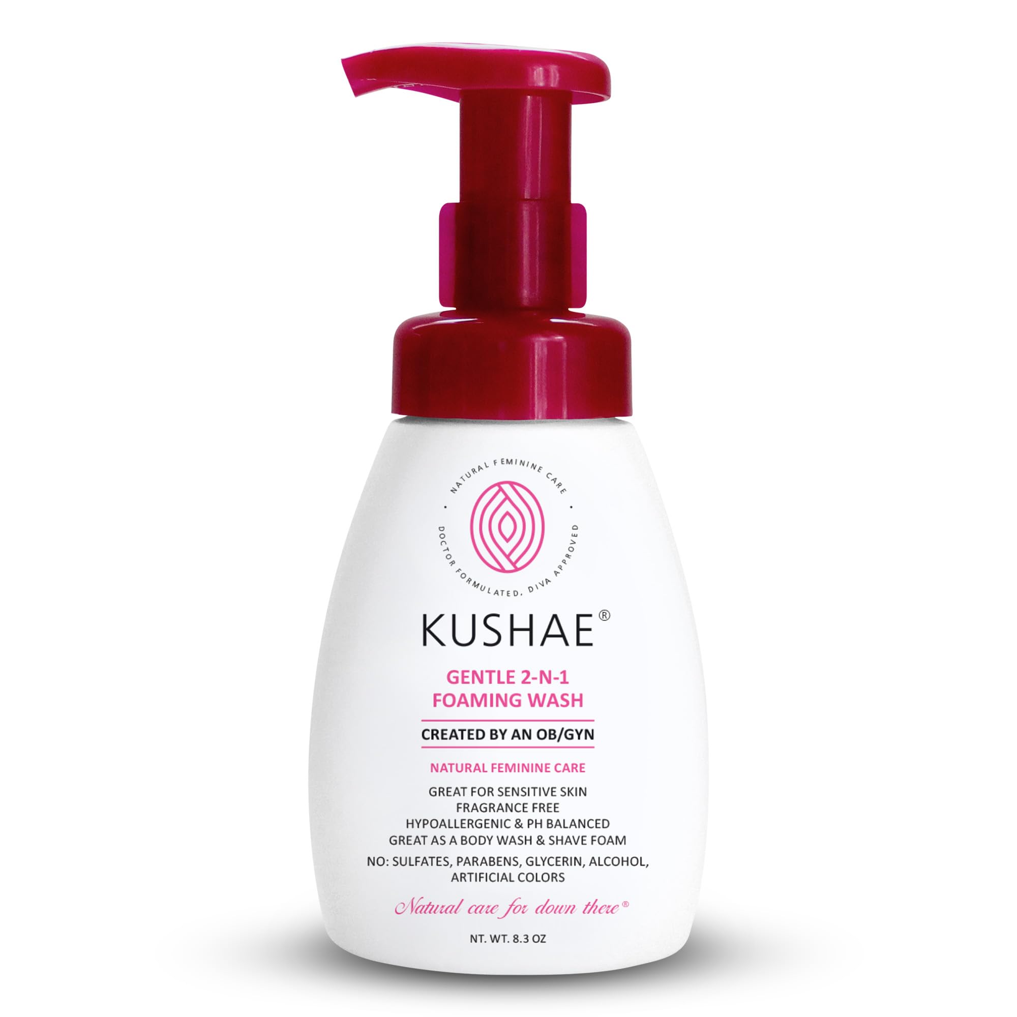 Kushae Gentle 2-in-1 Foaming Wash, pH Balance Feminine Wash for Optimal Hygiene Kushae uk supplements