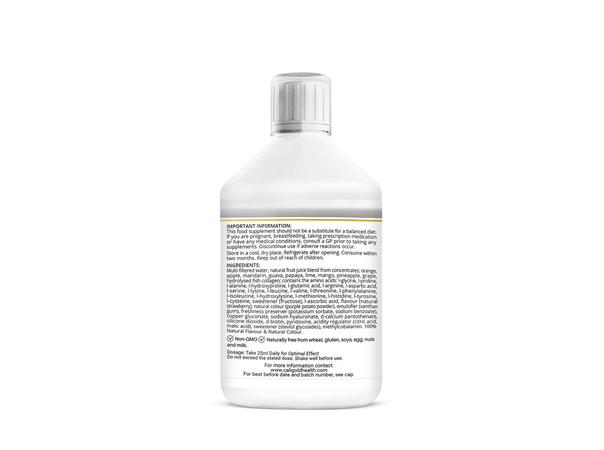 CALIGOLD Health Super Marine Collagen Liquid - Excellent for Hair, Skin, Nails and Joints CALIGOLD uk supplements