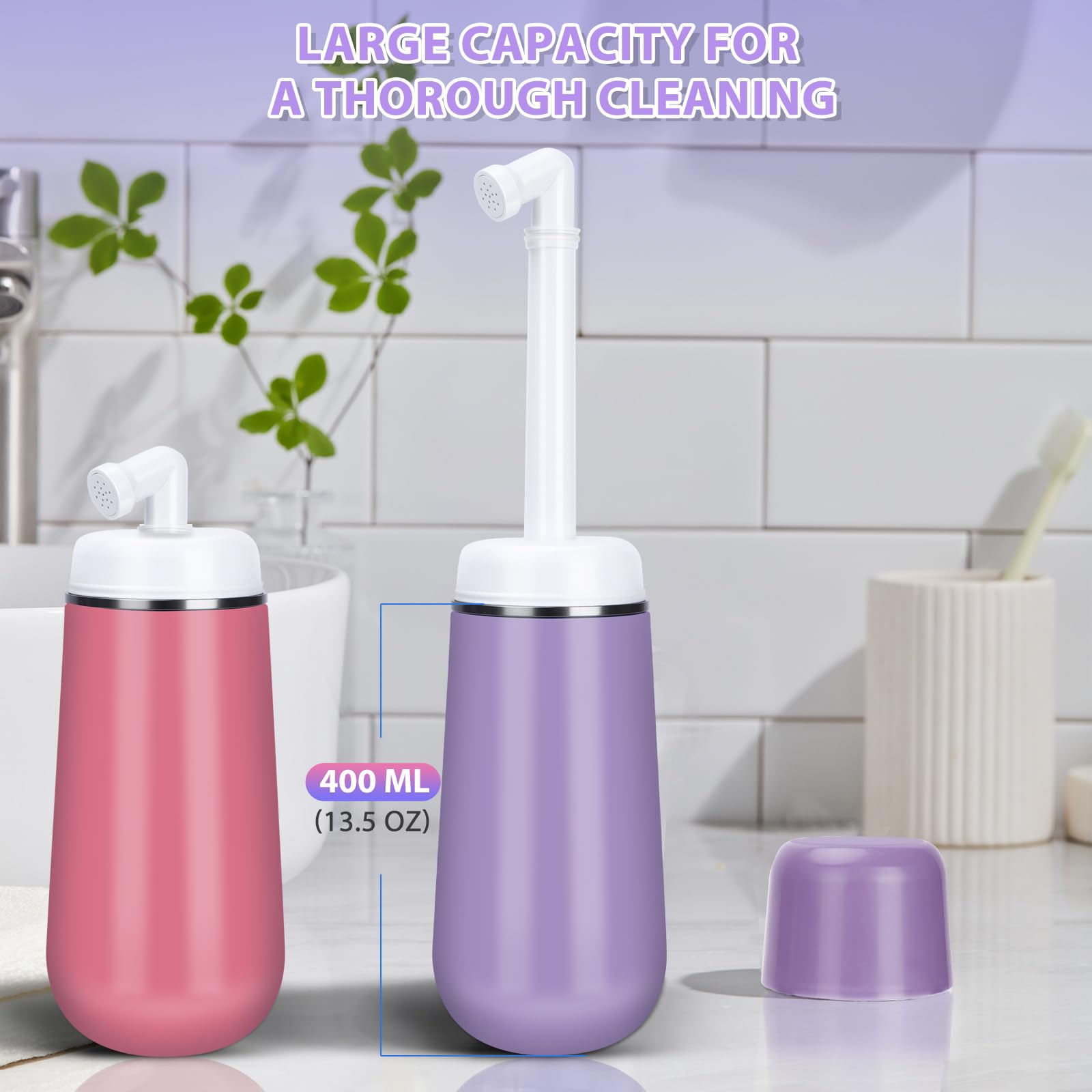 Peri Bottle for Postpartum Care, 13.5 OZ Perineal Bottle for Recovery and Cleansing After Birth VicnKioH uk supplements