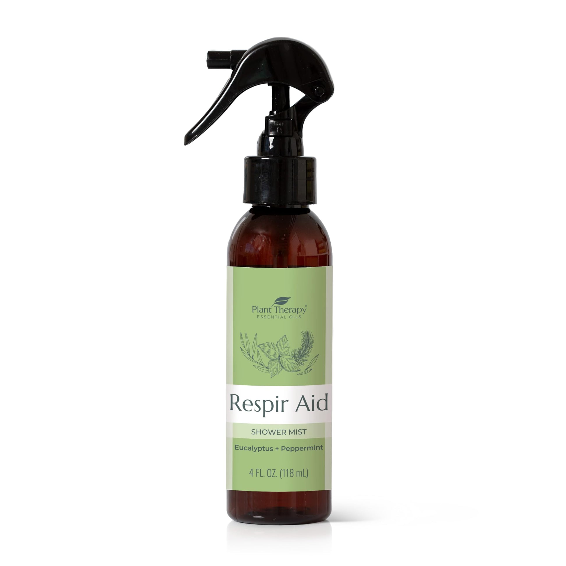Plant Therapy Respir Aid Shower Mist 4 oz Refreshing & Crisp Aroma, Great to Help Clear Congestion Plant Therapy uk supplements