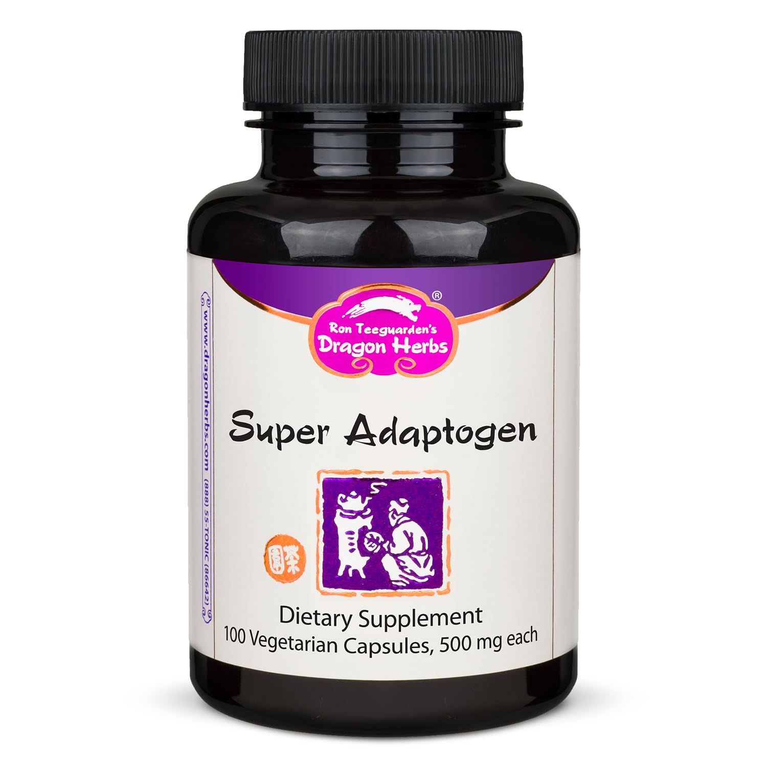 Dragon Herbs Super Adaptogen | All Natural Supplement to Support Well-Being, Mood, Immune Function, Strong Adaptive Response | All Natural Ingredients, Non-GMO (100 Capsules, 500 mg Per Capsule)” Dragon Herbs uk supplements