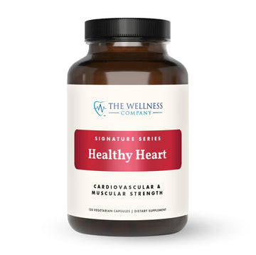 The Wellness Company Healthy Heart - Cardiovascular Strength, Blood Flow, Nitric Oxide Production & Healthy Cholesterol Levels | 120ct (2 Month Supply) The Wellness Company uk supplements