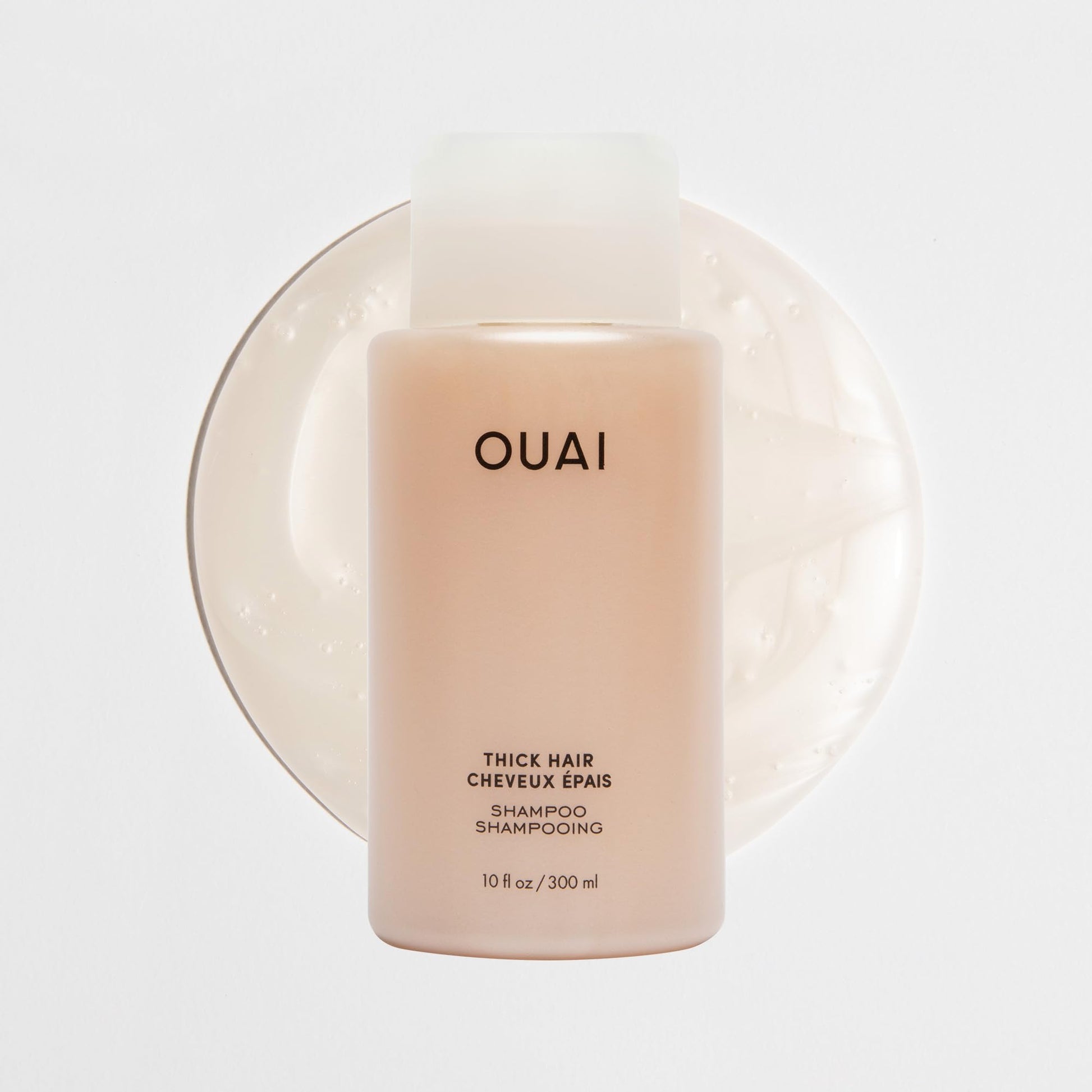 OUAI Thick Shampoo Travel Size - Moisturizing Shampoo with Keratin, Marshmallow Root, Shea Butter, Avocado Oil for Thick Hair - Strengthens & Hydrates - Paraben & Sulfate Free (3 Fl Oz) OUAI uk supplements