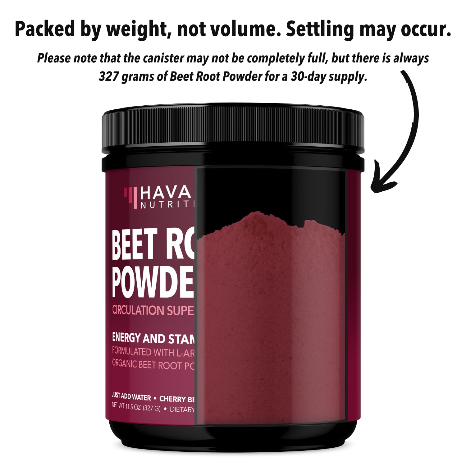Organic Beet Root Powder with BCAA and L-Arginine for Energy and Stamina Support HAVASU NUTRITION uk supplements