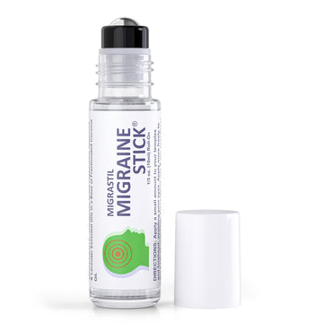 Migrastil Migraine Stick® Rollon - Fast Cooling Comfort for Your Head. Aromatherapy with Peppermint Basic Vigor uk supplements