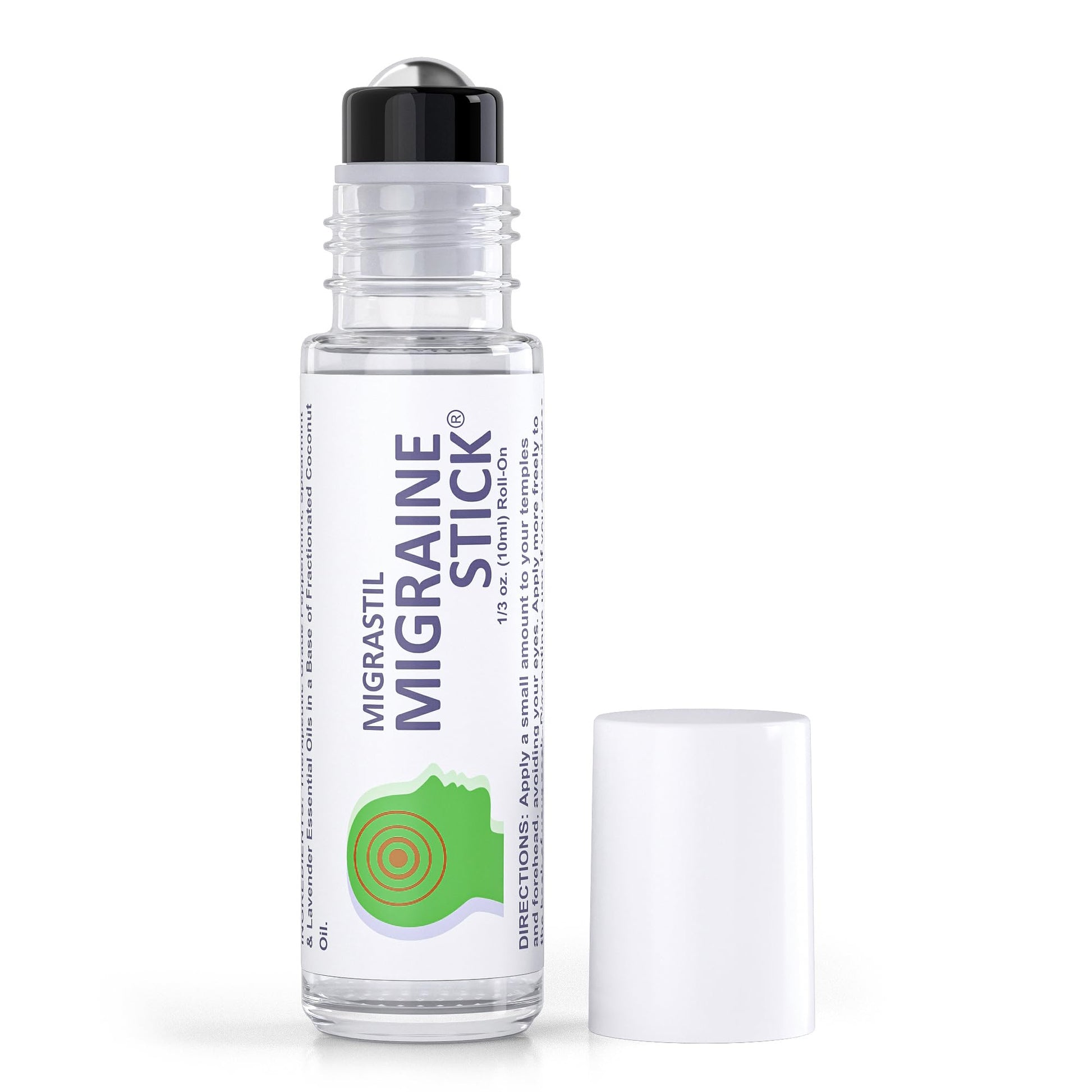 Migraine Stick & Migrastil Migraine Relief Capsules Bundle Basic Vigor uk supplements