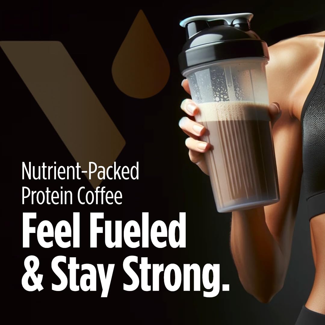 VitaCup Slim Protein Coffee for Diet Support, Instant Coffee w/Whey Protein Powder VitaCup uk supplements