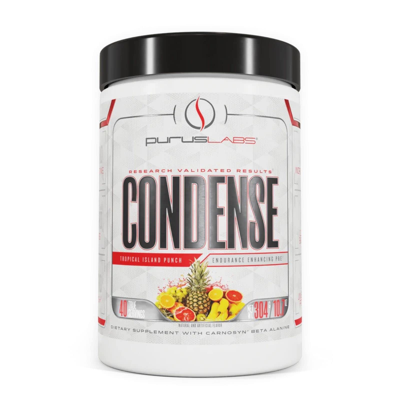 Purus Labs CONDENSE PreWorkout Powder, 40 Servings (Tropical Island Punch) Purus Labs uk supplements