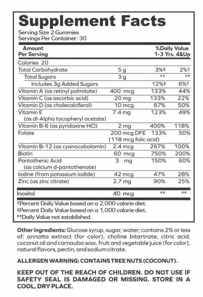 envitamin Kids Multivitamin Gummies envitamin uk supplements
