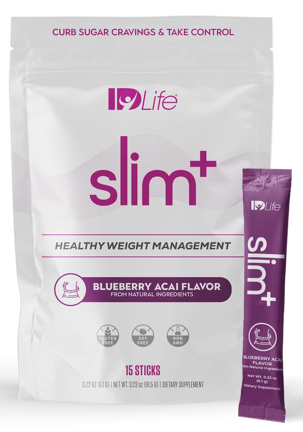 IDLife Slim+ - Weight Management Supplement - Easy to Prepare Delicious Blueberry Acai IDLife uk supplements