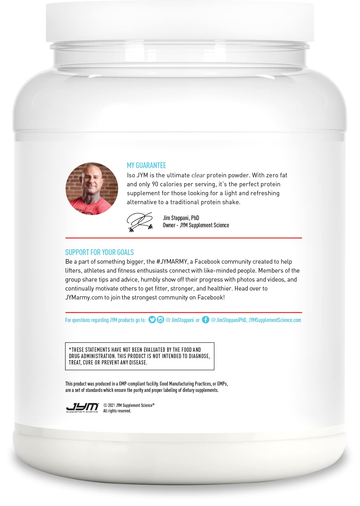 ISO JYM 20 Servings - Bombsicle JYM Supplement Science uk supplements