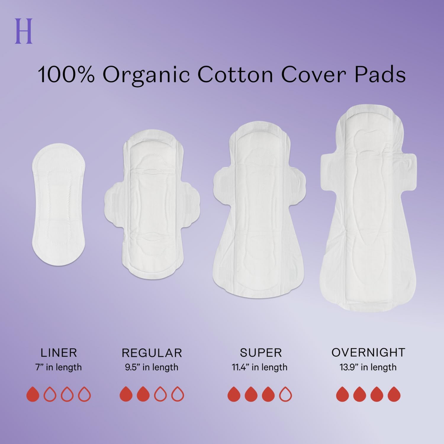 The Honey Pot Company - Non-Herbal Regular Flow Pads with Wings - Organic Pads for Women The Honey Pot Company uk supplements