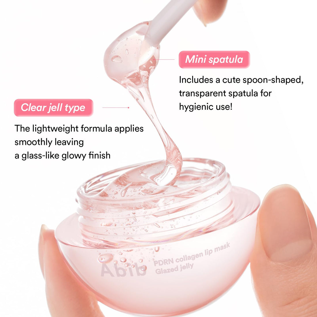 Abib PDRN Collagen Lip Mask Glazed Jelly 0.38 fl oz | Korean Lip Butter Balm Overnight Sleeping Mask Hydrating Care Moisturizer Treatment for Flakey, Dry Lips Abib uk supplements
