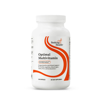 Seeking Health Optimal Multivitamin, Active B Vitamins and L-5-MTHF, Riboflavin, B6, Bioavailable Folate and B12, CoQ10 Seeking Health uk supplements