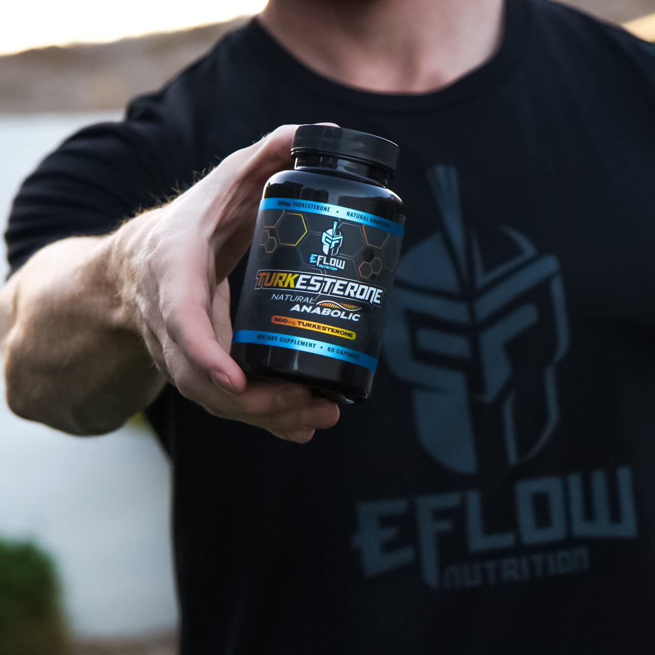 eFlow Nutrition Turkesterone (500 mg) Ajuga Turkestania Extract Complexed eFlow Nutrition uk supplements