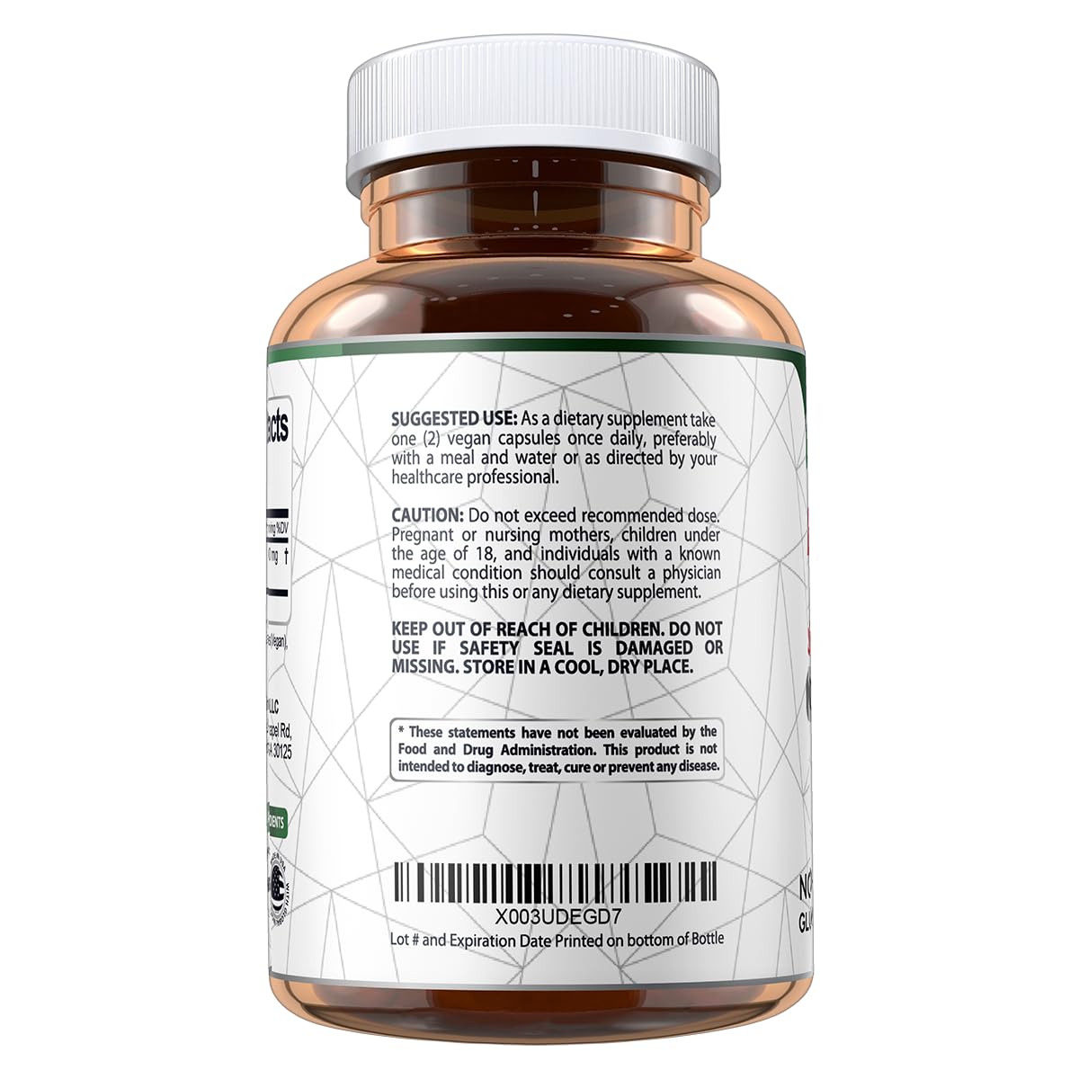 Vegan Labs Apple Cider Vinegar Capsules with The Mother- 180 Vegan Capsules Vegan Labs uk supplements