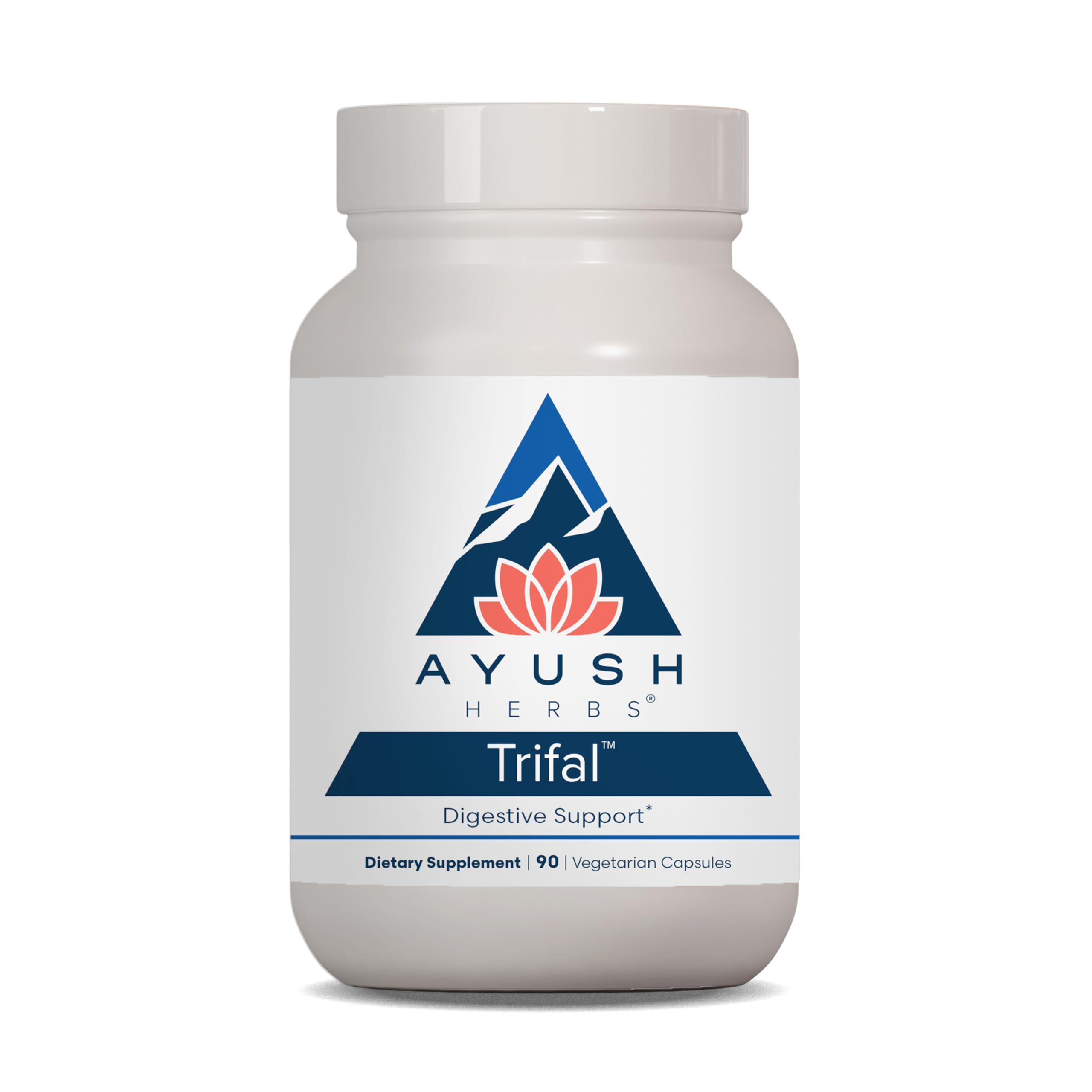 Ayush Herbs Trifal Digestive Support with Amla - Triphala Supplement for Women & Men, Promotes Balanced Digestion, Antioxidant Rich, Made with Organic Ingredients - 90 Vegetarian Capsules (1 Count) Ayush Herbs uk supplements
