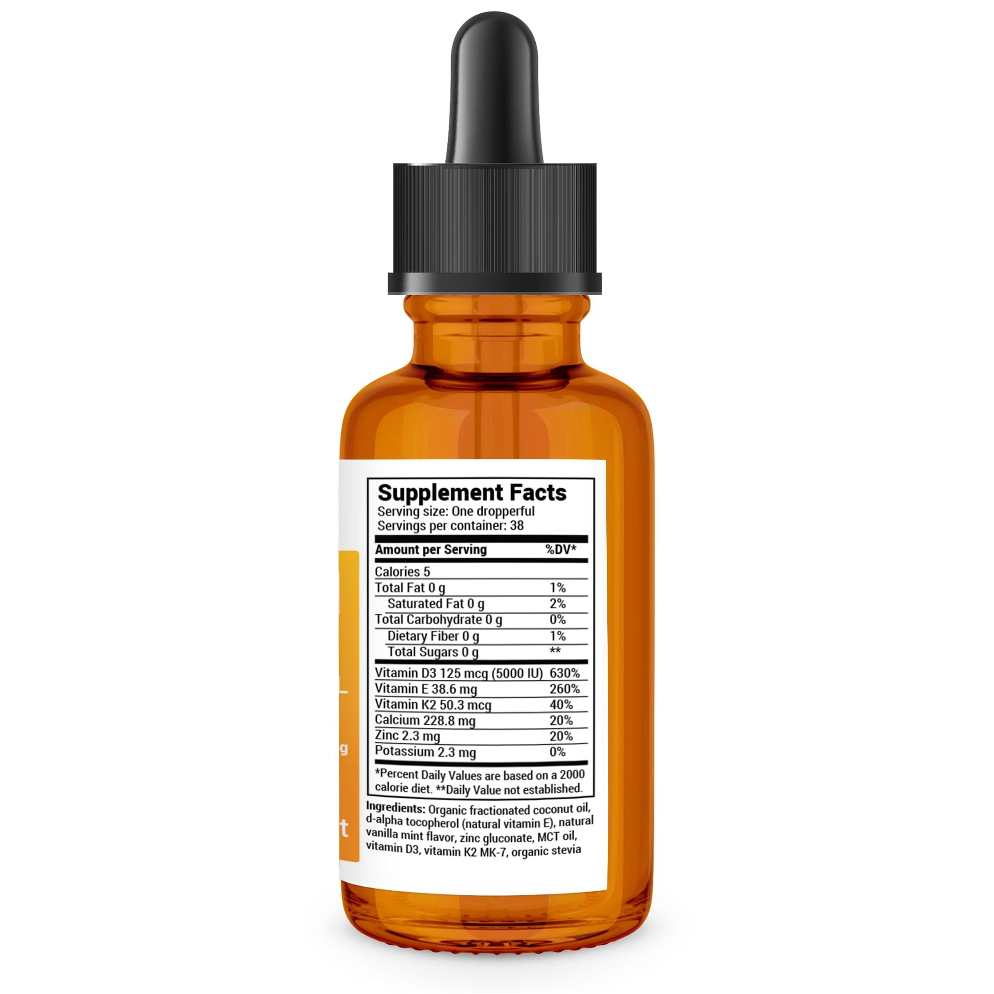 Dr. Berg Liquid Vitamin D3 & K2 Supplement - For Bone, Teeth, Mood & Immune Health Dr. Berg Nutritionals uk supplements