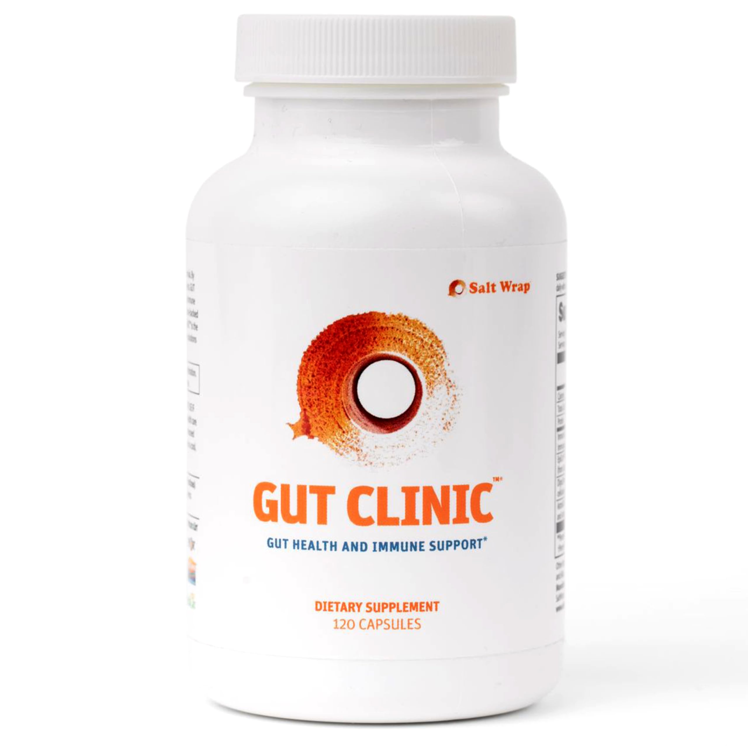 SaltWrap Gut Clinic Postbiotics - Gut Health, Complete Gut Repair, Barrier & Immune Support - Helps Bloating, Gas & Indigestion - 90 Capsules SaltWrap uk supplements