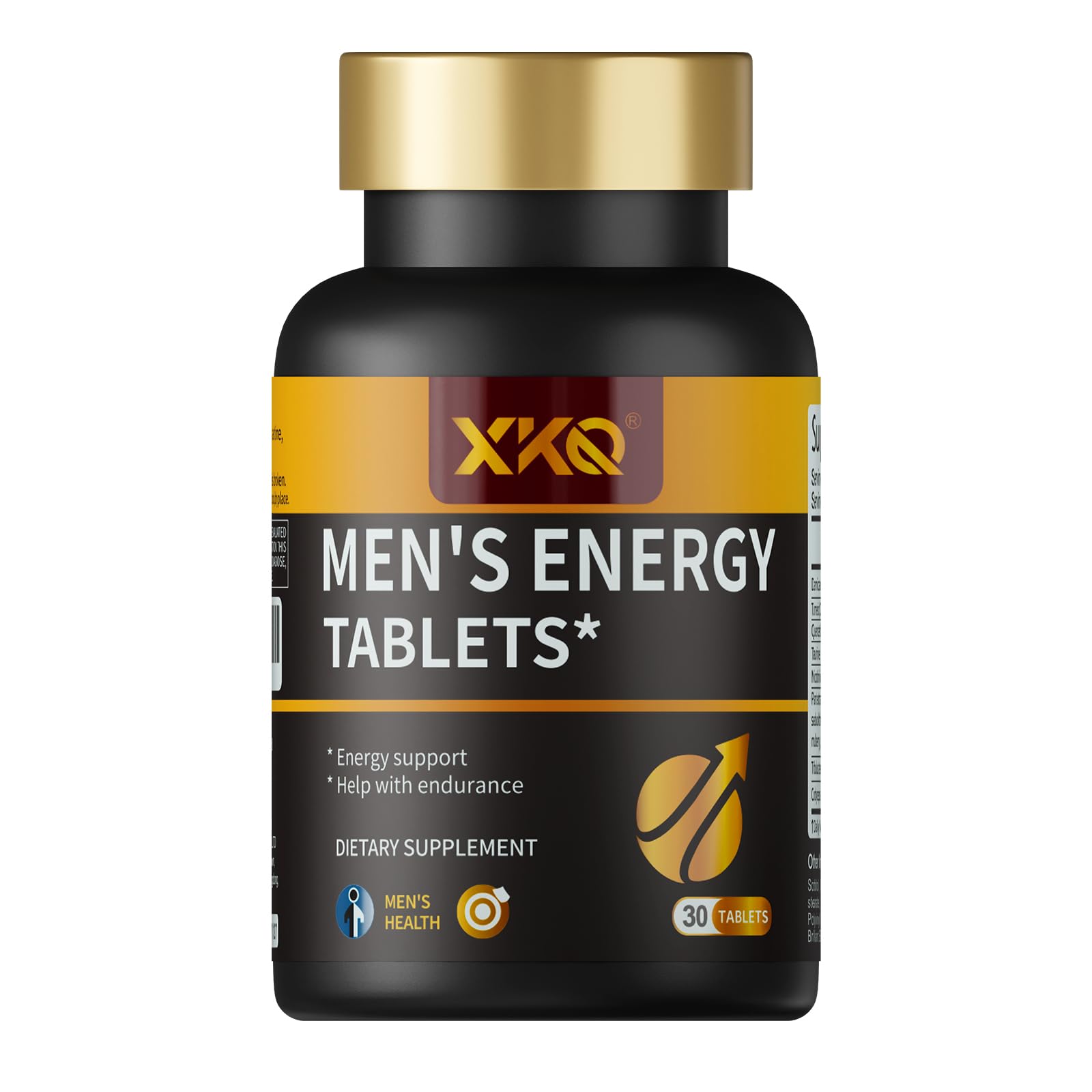XKQ Men’s Vitality Support Supplement – Daily Energy & Performance Formula for Adult Men | Supports Circulation, Stamina & Confidence | Herbal & Amino Blend | 30 Tablets | 3rd Party Tested XKQ uk supplements