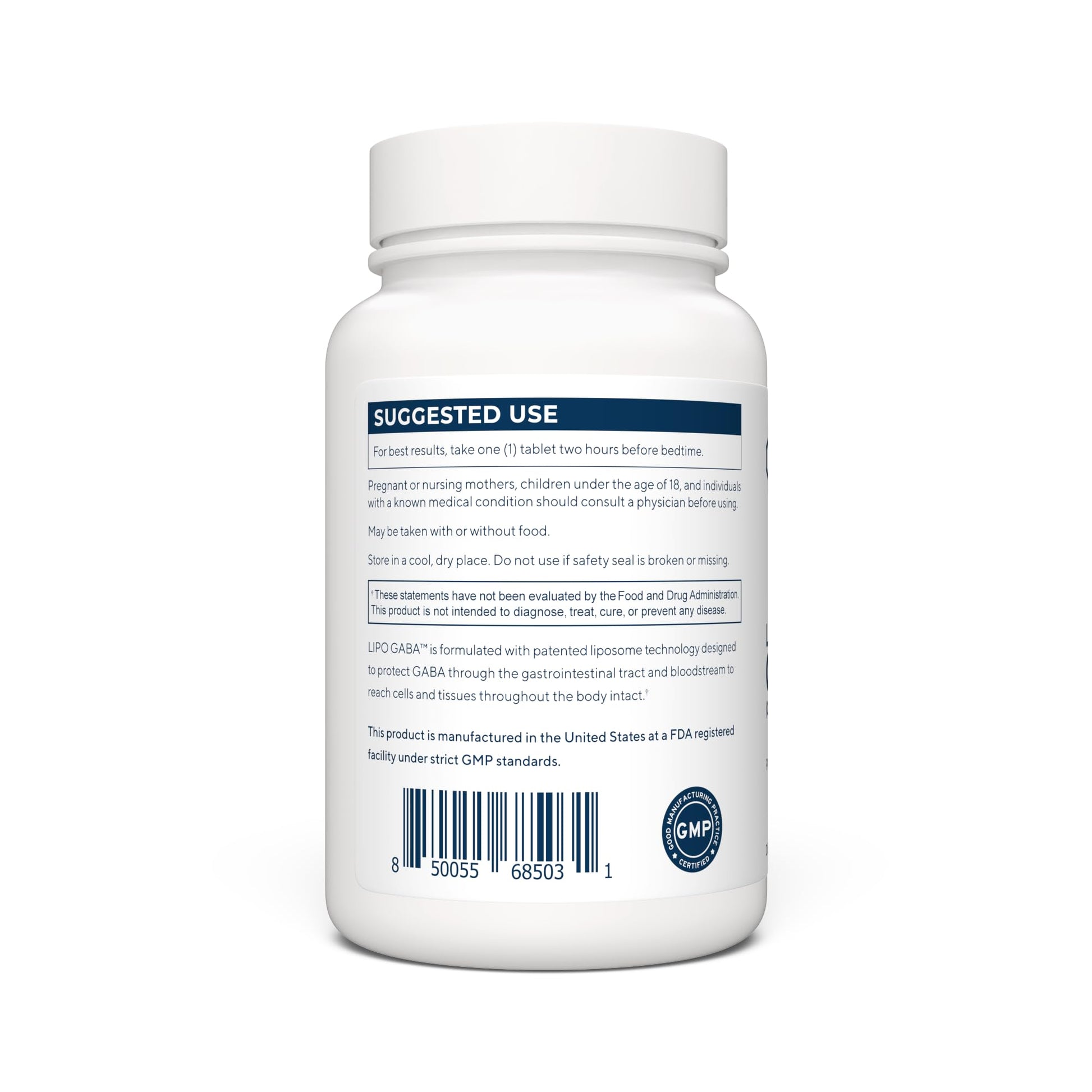 Renue By Science GABA | High Strength Liposomal GABA Supplements | 90 GABA Capsules - 300mg Gamma-Aminobutyric Acid per Serving | Non-GMO | Made in The USA Third-Party Tested Renue By Science uk supplements