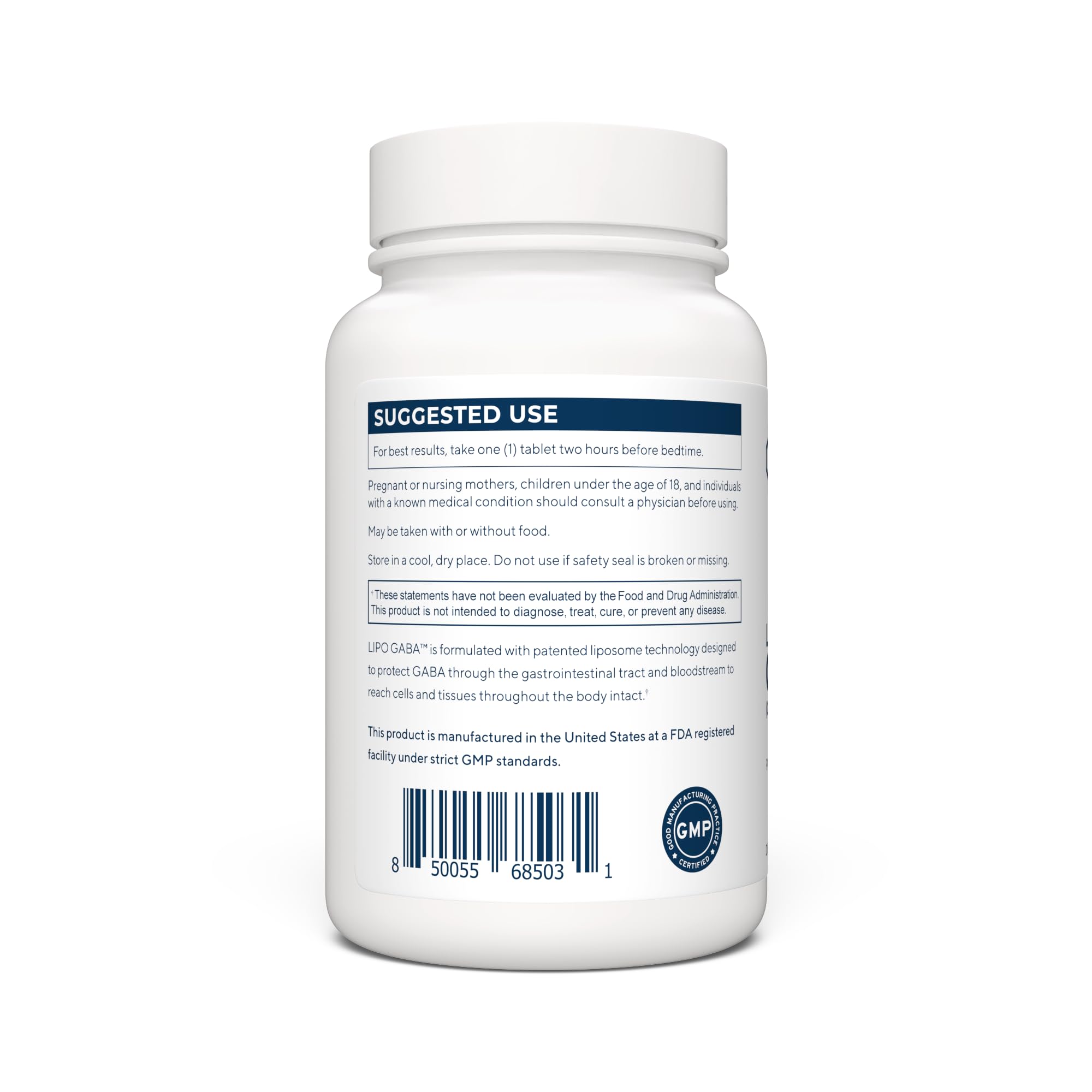 Renue By Science GABA | High Strength Liposomal GABA Supplements | 90 GABA Capsules - 300mg Gamma-Aminobutyric Acid per Serving | Non-GMO | Made in The USA Third-Party Tested Renue By Science uk supplements