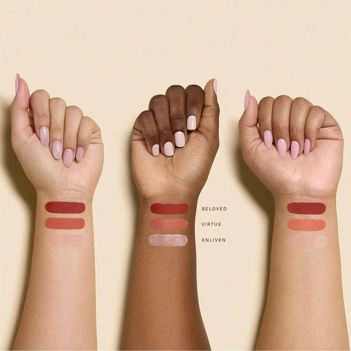 Rare Beauty Limited Edition Mini Blush & Luminize Trio - Beloved - Virtue - Enliven - New In Box Rare Beauty uk supplements