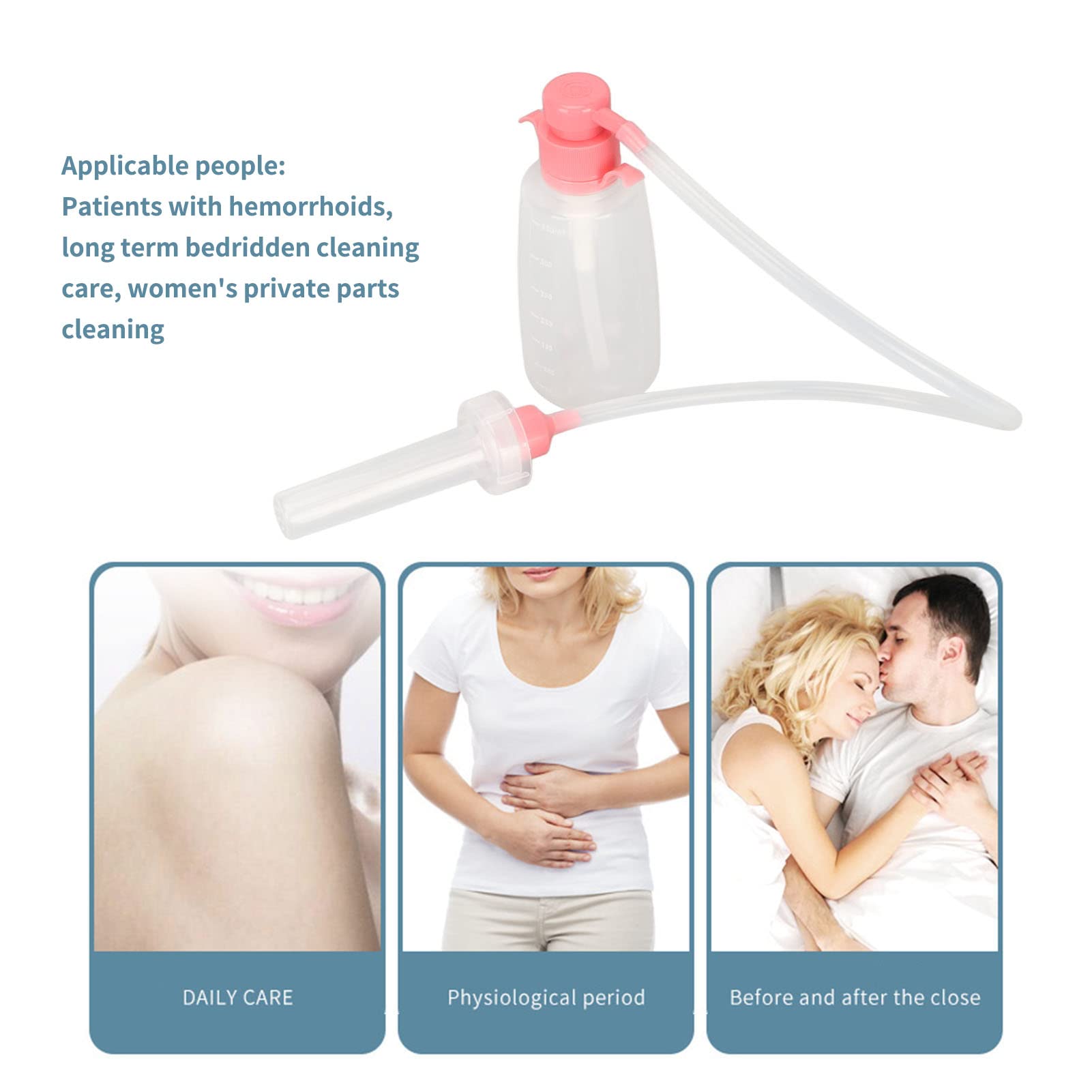 Vaginal Douche Cleaner,350ml Vaginal Cleanser Vaginal Douche Reusable Vaginal Cleansing System Brrnoo uk supplements