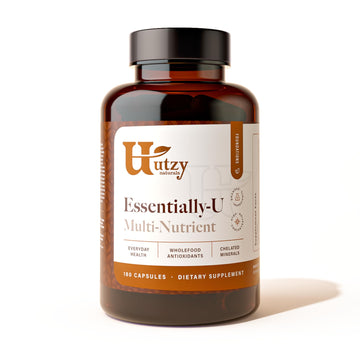 Utzy Naturals Essentially-U Multi-Nutrient | Whole Food Antioxidants + Chelated Minerals for Everyday Health | 180 Capsules Utzy Naturals uk supplements