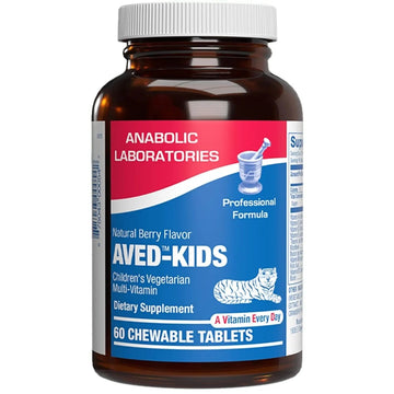 25-in-1 Kids Chewable Multivitamin - Clinically Formulated Kids Multivitamin with Iron Magnesium Vitamins A B Complex C D E Antioxidant Rich Fruit Extracts & More Anabolic Laboratories uk supplements