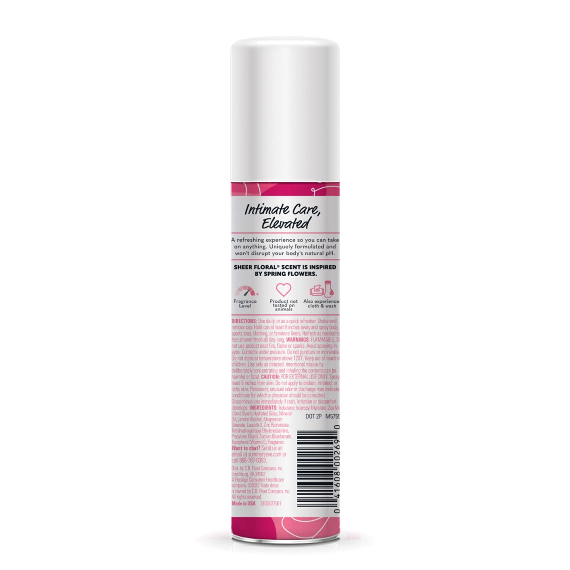 Summer's Eve Freshening Spray | Sheer Floral| 2 oz Size | Pack of 6 | pH Balanced, Dermatologist Summer's Eve uk supplements
